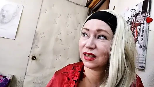 A circumcised cock in the mouth of a whores wife, or a mature bitch's pussy in the sperm of Russian writer Peter Stone))