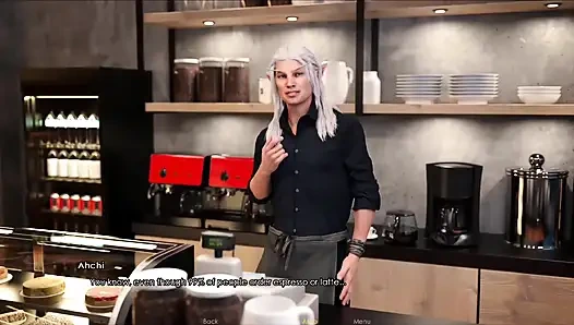 Lust academy #8: faith gave me a massage, Adelle is almost nude at the club