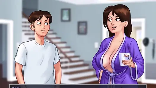 Summertime Saga - Debbie gave me a handjob