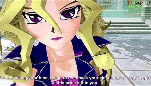 Mai Valentine blowjob - Yu Gi Oh