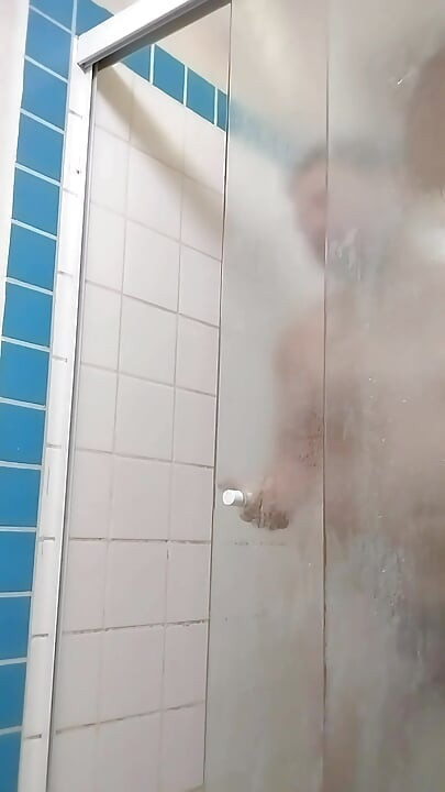 I Arrived From Training and Took a Nice Shower in the Cold Weather.
