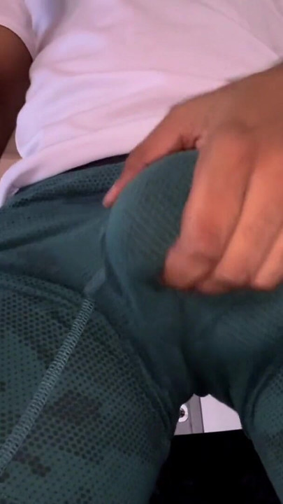 MY FRIEND FROM COLLEGE PUTS HIS BUNDLE IN FRONT OF ME AND I CAN'T RESIST AND I TOUCH IT | Clip 2