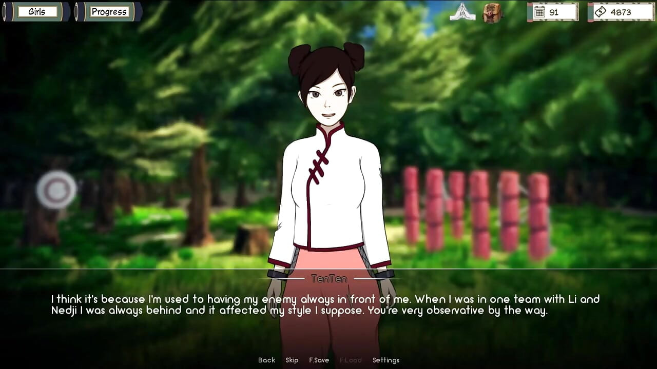Naruto - Kunoichi Trainer v0.13 Part 39 Ten Ten Massage by Loveskysan69