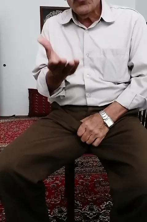 Iranian horny old man