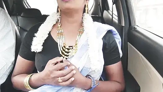 Indian Bhabhi Car Sex. Telugu Bhabi Car Long Drive for Fucking with Stepson