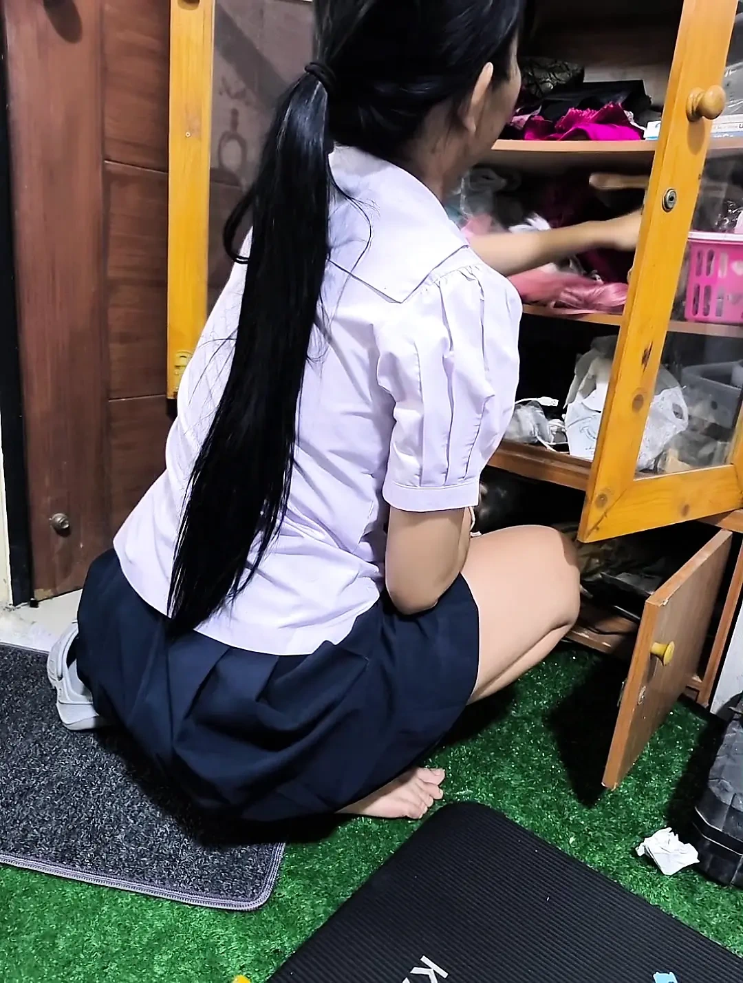 Pov sinh viên Thái Lan nong cherry (phía sau cảnh)