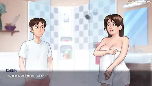Üvey anne duşta büyük yarağıyla sürpriz yapıyor - yaz mevsimi efsanesi darkcookie tarafından 37 - 3 boyutlu hentai porno oyunu