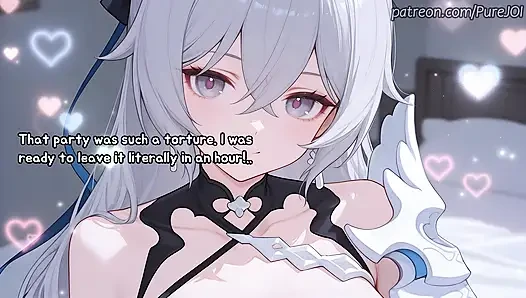 You and your wife Bronya enjoy your time together (Sex JOI)