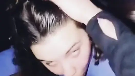 My submissive bbw girlfriend sucks me