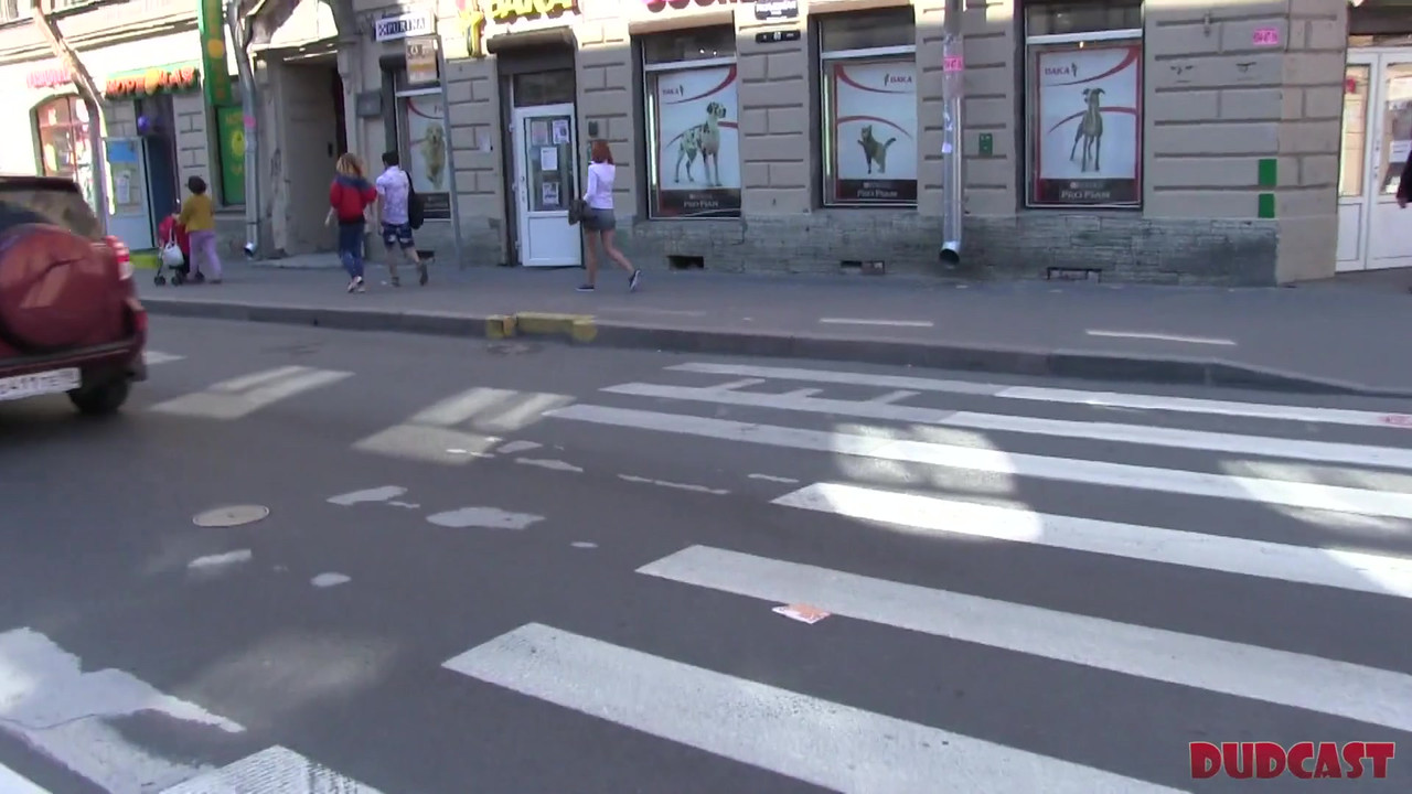 红发女郎在试镜时被操