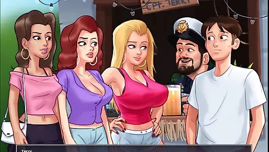 Summertime Saga: Mia got her tattoo, I've helped Roxy get her ID and saw them boobies