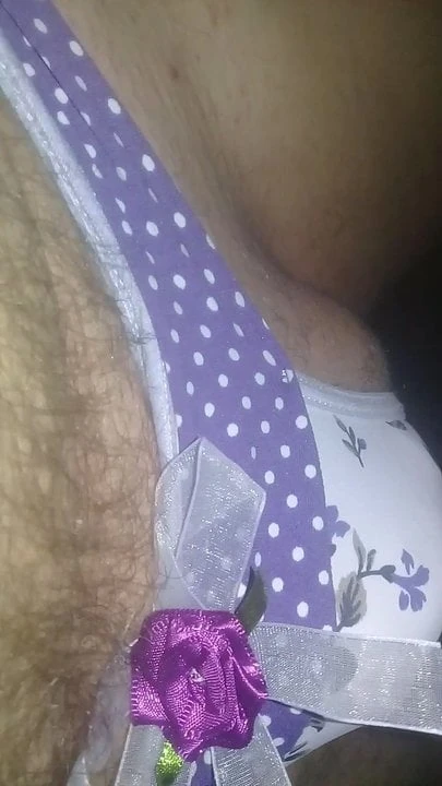 Ale usando minha calcinha