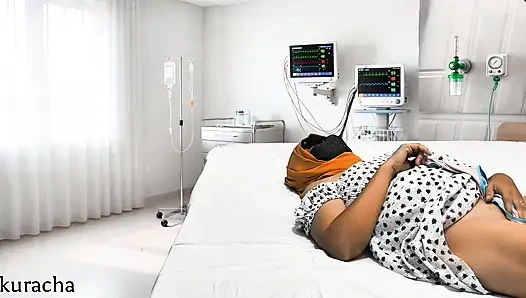 Hijab Step Sister feels her self she needs a sex when she was alone