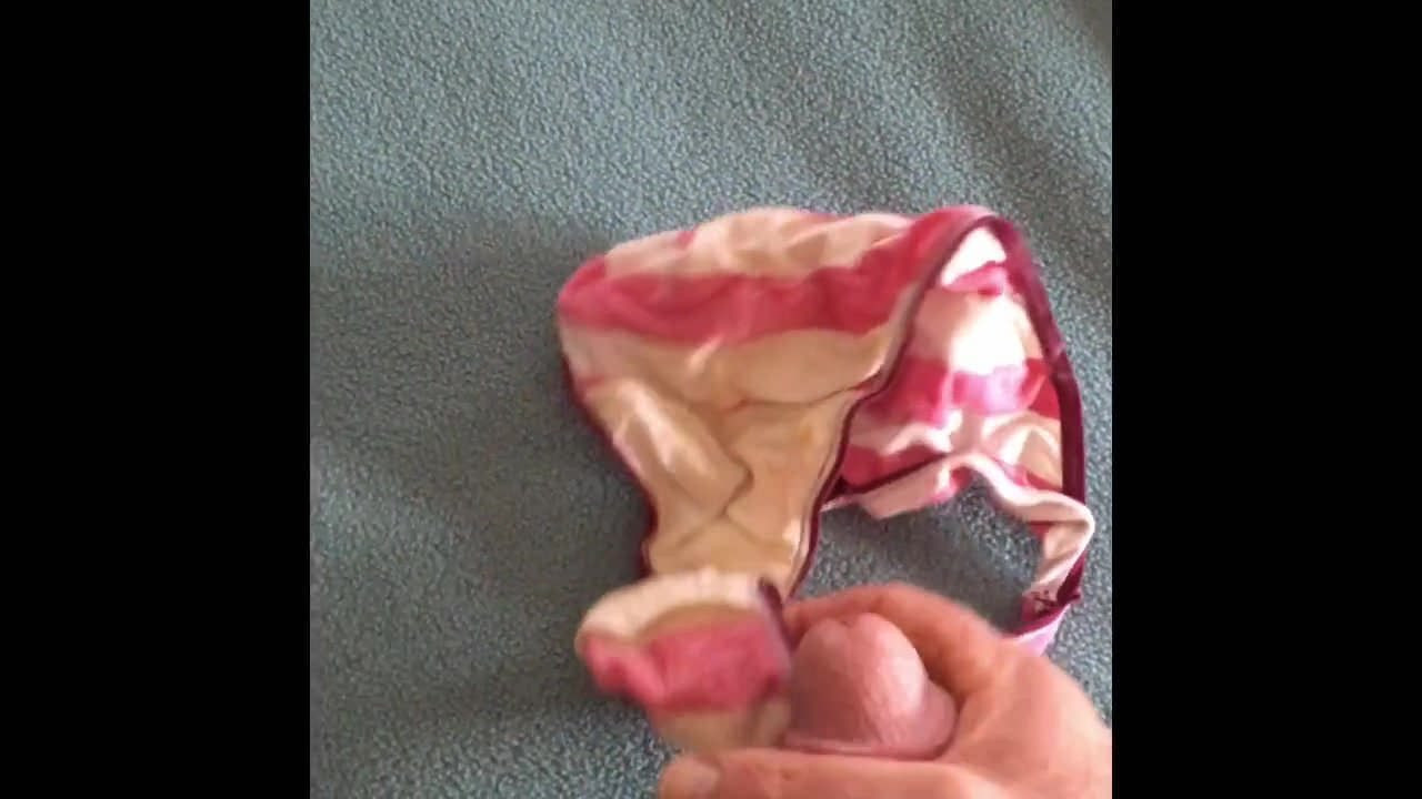 Playing with my cumrag