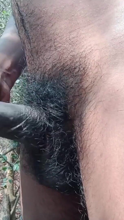 Rajesh Playboy 993 outdoor masturbating big cock big cumming in the jungle. Showing butt handjob cumshot | Clip 2