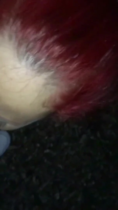 Thrilling moment from "Real German Redhead Street Hooker Give Stranger Public Blow"