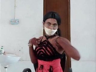 Indian sexy crossdresser Slut Lara D'Souza sexy video