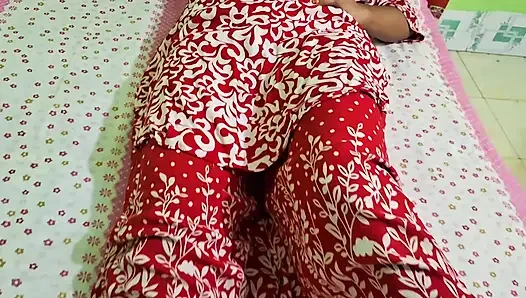 Desi Stepbrother holds stepsister's mouth, they have sex Indian Bhabhi Hardcore Sex