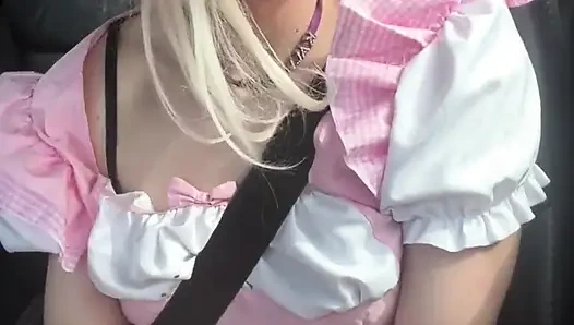 Carsolo Wanklane-tgirl Solo Ejaculate