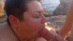 On a nudist beach in Crimea