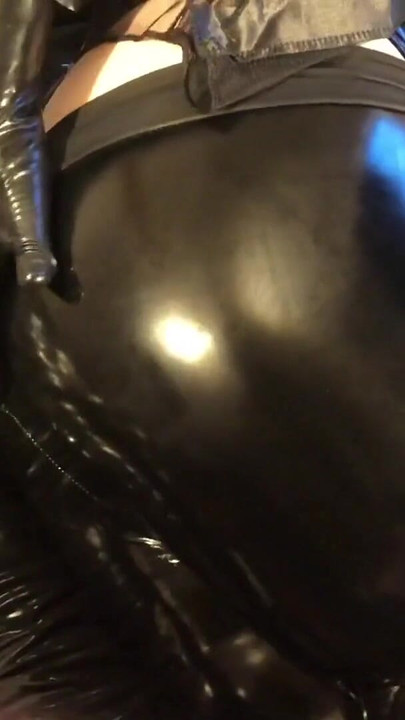 Epic moment from "Latex, Dildo, Heels and Feet - User Request"