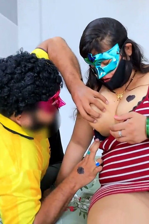 Sexual Relations Between an Indian Husband and Wife, Which Are Filled with Intense Arousal.