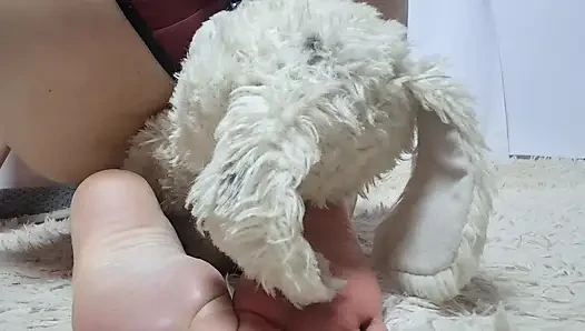 Oyuncak ayı tarafından solunan osuruklar
