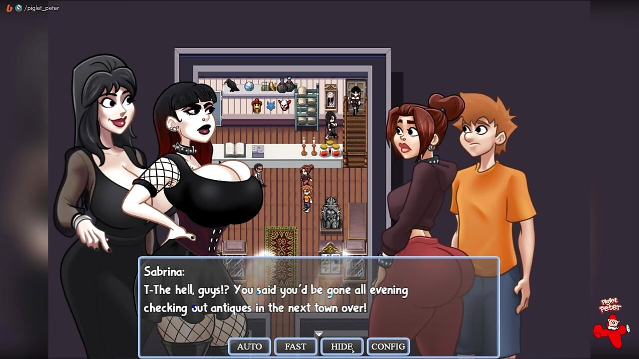 Goth Girl masturbuje się - Demon Deals (Ep 22)