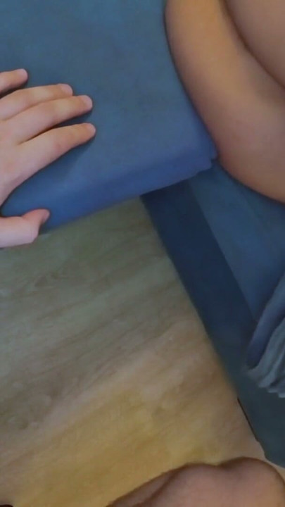 Stepmom comes on the sofa to her stepson to relax, but he starts to stick his dick in her pussy and cums in her mouth | Clip 1