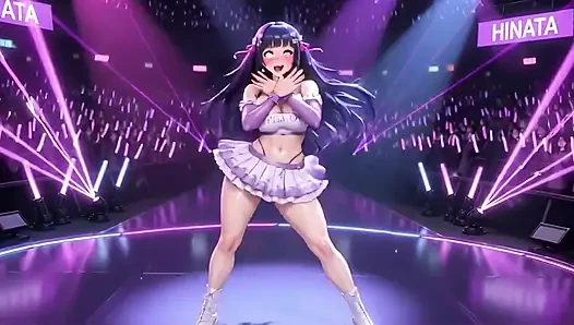 Hinata hyuga lewd netz body - Eingeöltes tittenspiel, stöhnen & nasser körper necken