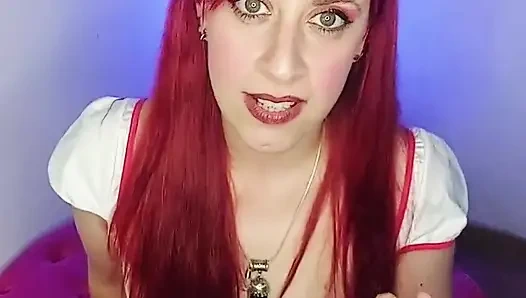 Peluit pendek meminta la enfermera gauchita untuk pendapat profesionalnya! JOI Sph Argentina