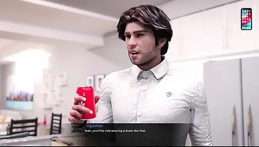 Esra в Стамбуле 5 Esra трахнули многие мужчины, разговаривая с ее бойфрендом, не подозревая