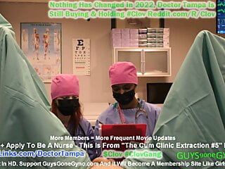 Extraction de sperme n ° 5 sur le docteur Tampa, prise par des pervers médicaux non binaires à la clinique de sperme! film complet, les gars