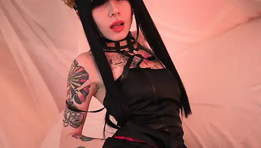 Yor Forger from Sp x Family satisfies wet pussy. Karneli Bandi