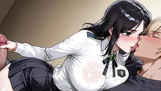 Tooru (Конан) х Пик (AOT)