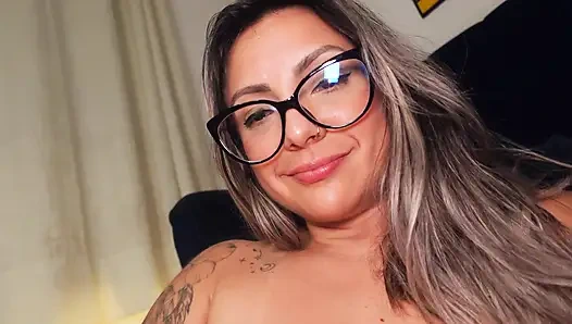 Intensive und romantische masturbation einer kolumbianischen milf