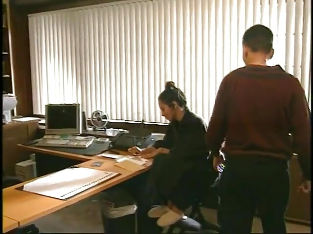 Secretary with Amazing Tits Deep Throats and Takes Boss's Huge Cock in Office