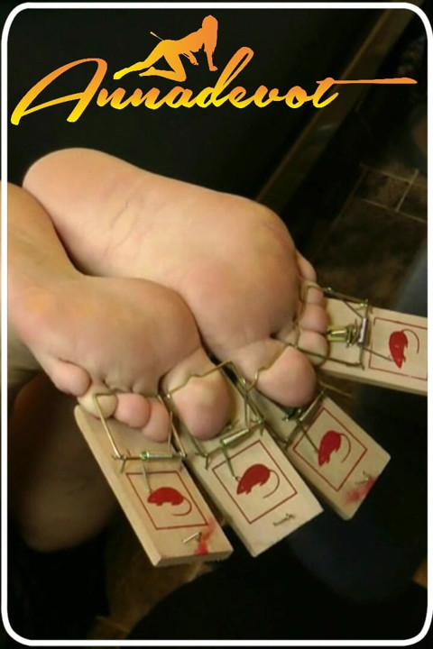 BDSM - He plays my feet and my toes, quite hard, because I'm extremely sensitive there, but it makes me kind of horny