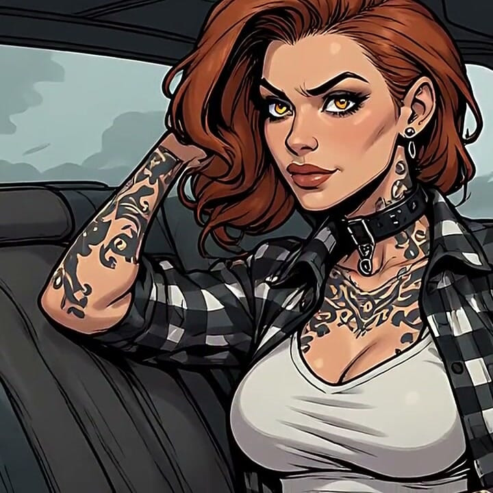 Hot Tattoo Babes Art