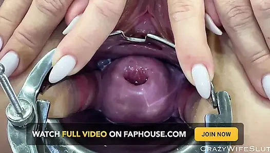 Penetrasi Serviks Dildo Kaca