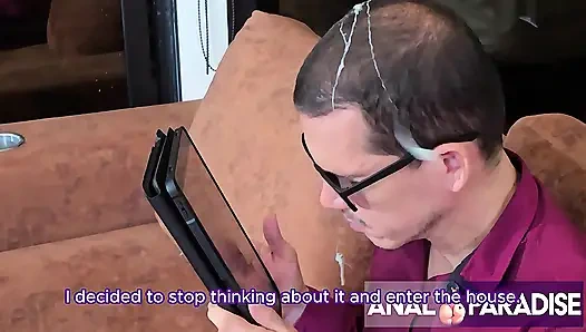 I FUCKED THE SEXY NEW EMPLOYEE'S ASS BEHIND MY BLIND STEPFATHER'S BACK.