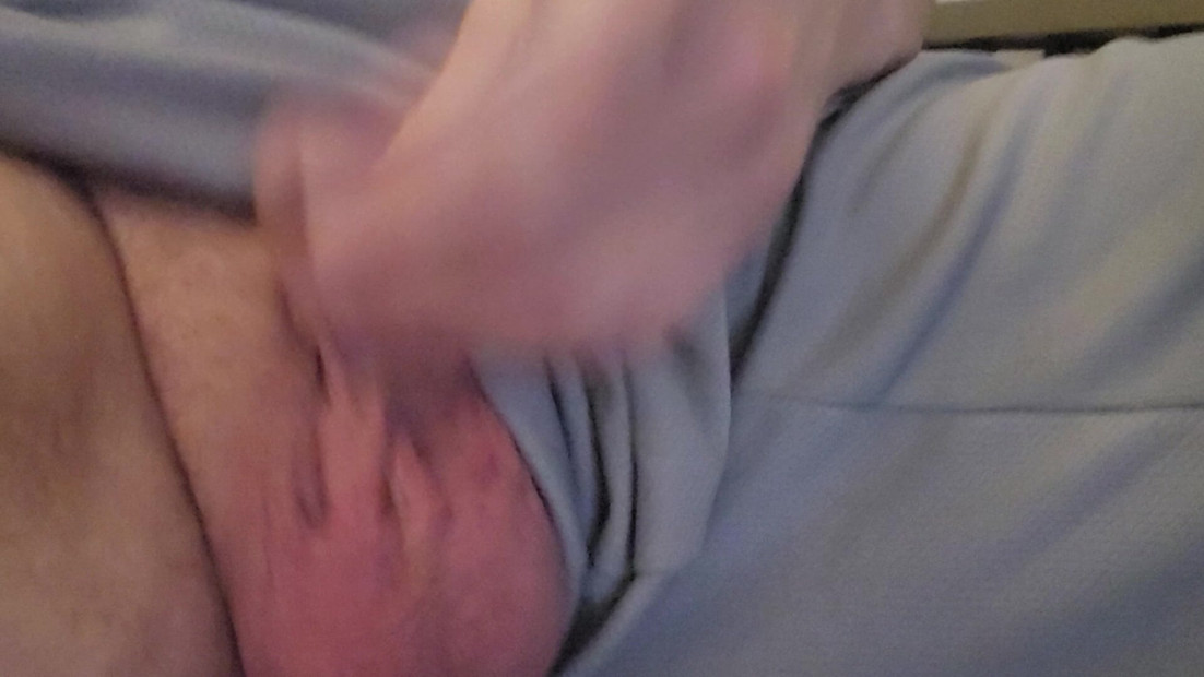 Jerking off my tiny cock until completing my orgasm.  Massive cumshot!  Several boats of cum.  Multiple cum ropes!