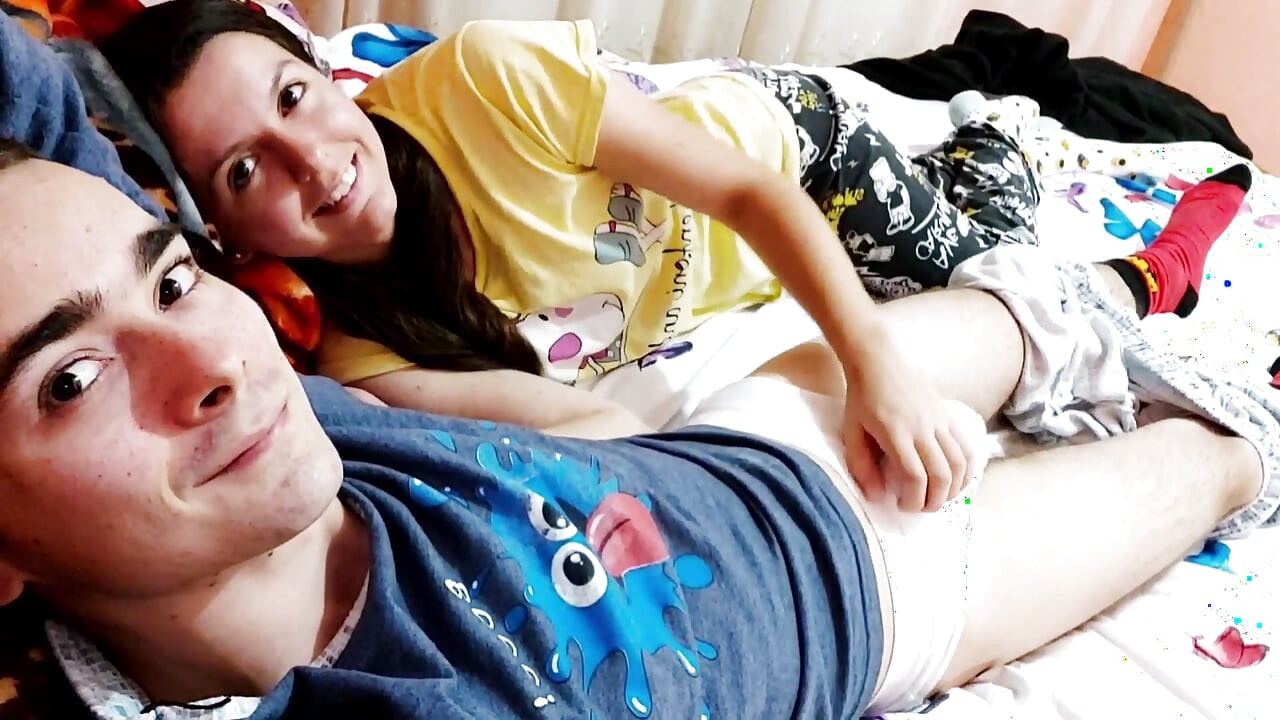 My stepsister and I love to be alone at home