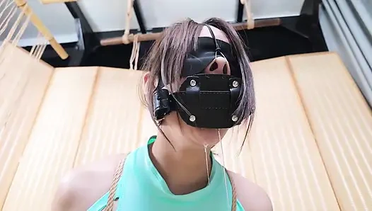 Xr33-make Girls Drool Bondage