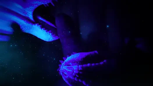 UNSEEN SEX RITUAL FROM ANOTHER DIMENSION! DINOSAURS LICK ON COCK AND MAKE IT CUM!