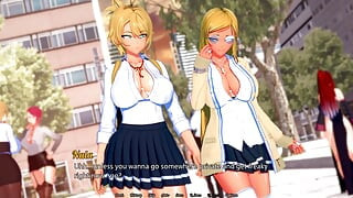 Futa Bands Hot Girl While Nala Throatfucks- Futa's World of Ntr #4