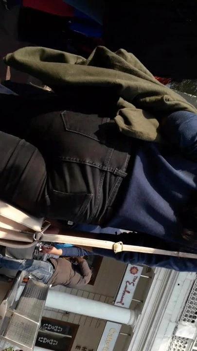 Indian Girl  Tight Jeans  Butt