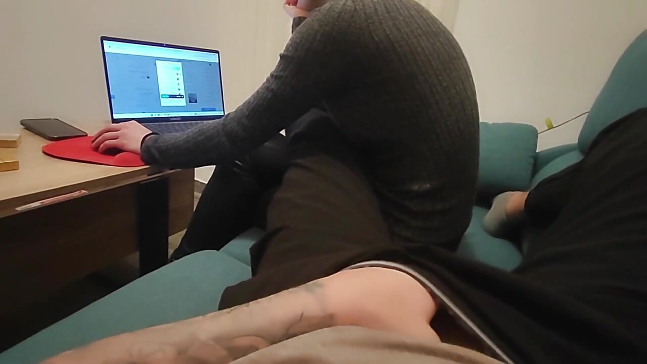 My Stepson Asks Me for a! I Love His Cock