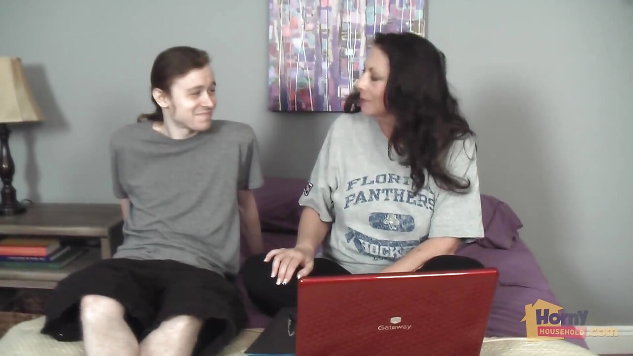 Hotel Room Seduction by My Horny Stepmom