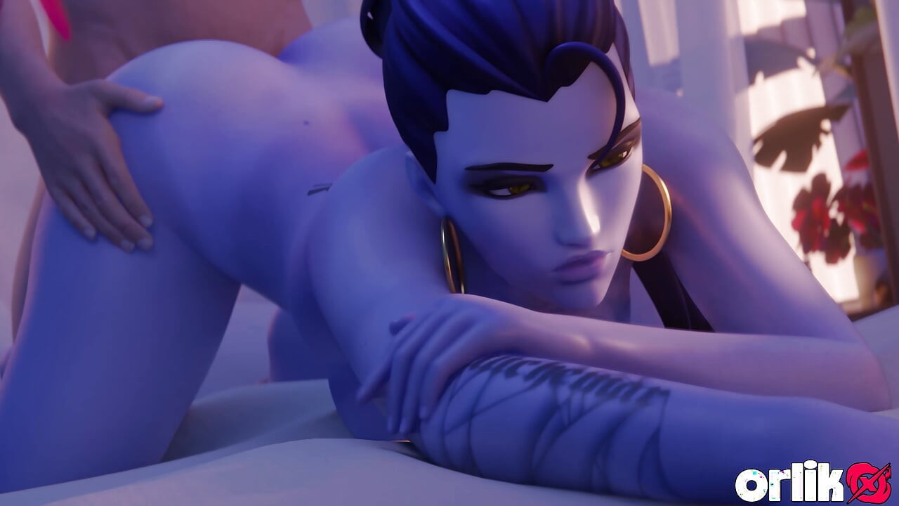 Widowmaker From Overwatch - Sniper Mission Failed Because of Big Cock - Doggystyle & Beach Jack-o Pose Big Ass Fuck 3D